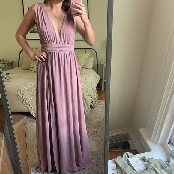 Tobi Rose Pink Maxi Dress - Picture 2 of 7